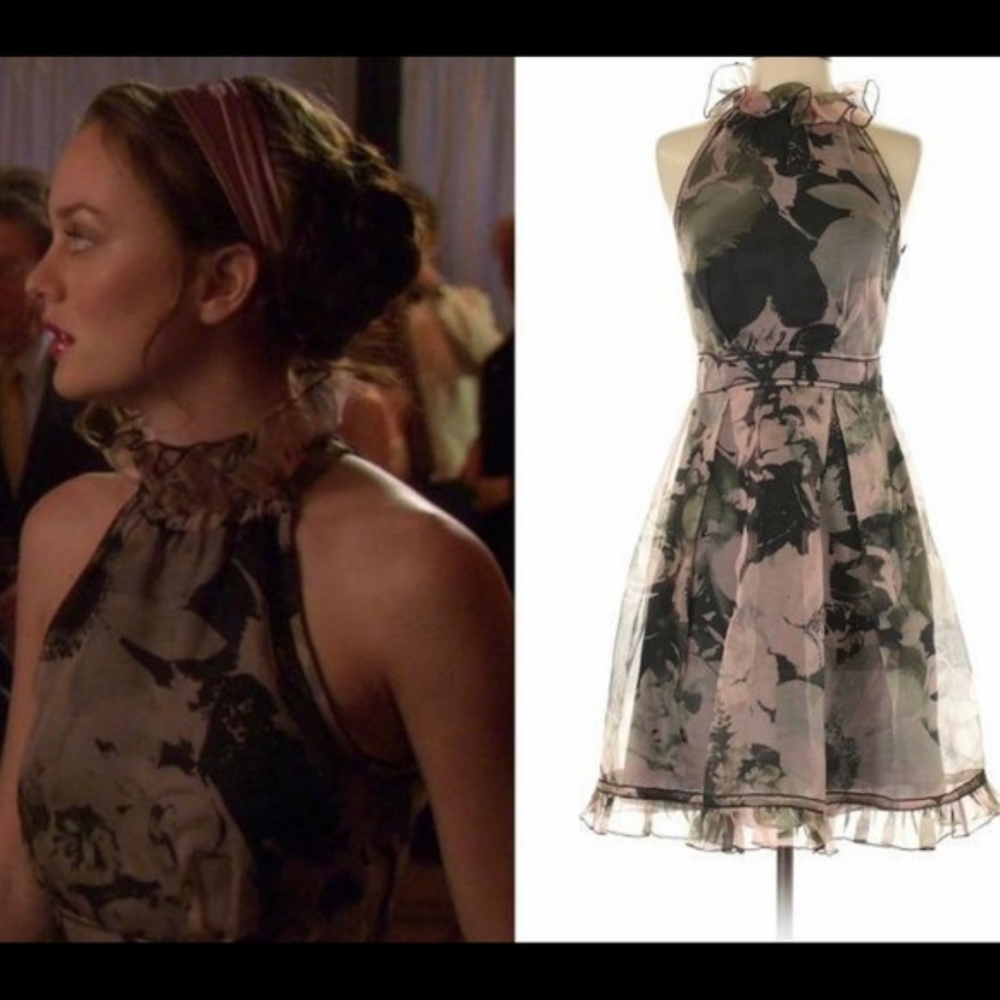 Dolce & Gabbana Floral Dress aso Gossip Girl